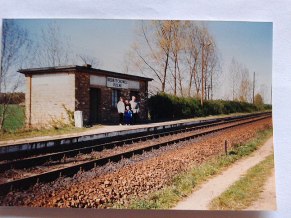 Bahnhof Friedersdorf Unterstand 1990