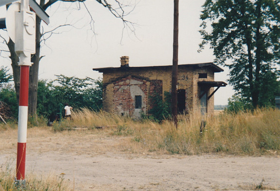 Bahnhof Friedersdorf, Aufnahme eventuell von 1975