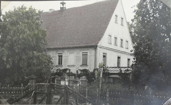 Teilansicht vom Schloss, Aufnahme 1935, Foto von Herrn Jaenicke-Rößler