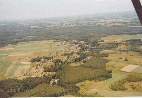 Luftaufnahme von Friedersdorf Sommer 2006