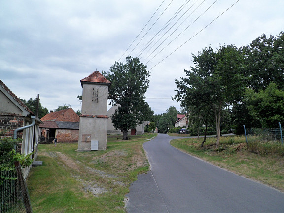 Blick zurück Richtung alt-lutherische Kirche