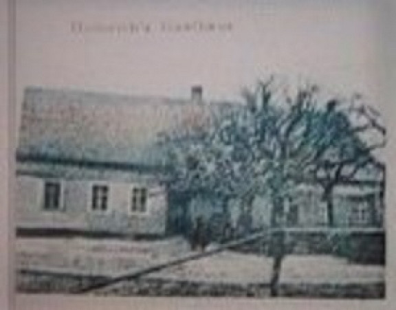 Heinrichs Gasthaus - Ausschnitt aus alter Postkarte