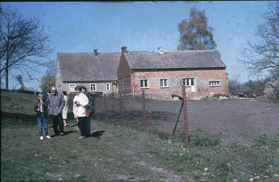 Blick von der Mittelmühle zu ehemals Haus 91 Pfitzmann